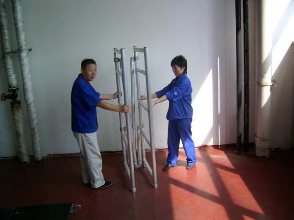 Échafaudage pliable durable de DIY