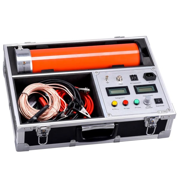 60kV Rated Voltage DC Hipot Tester with 2 Years Warranty and ≤0.5% Ripple Factor for High Voltage Testing