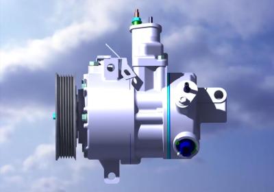 Compressor recondicionado de baixo nível de ruído de Aircon do carro 61012