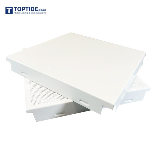 High Durability 2.0mm Square Aluminium Ceiling Board Sound Insulation