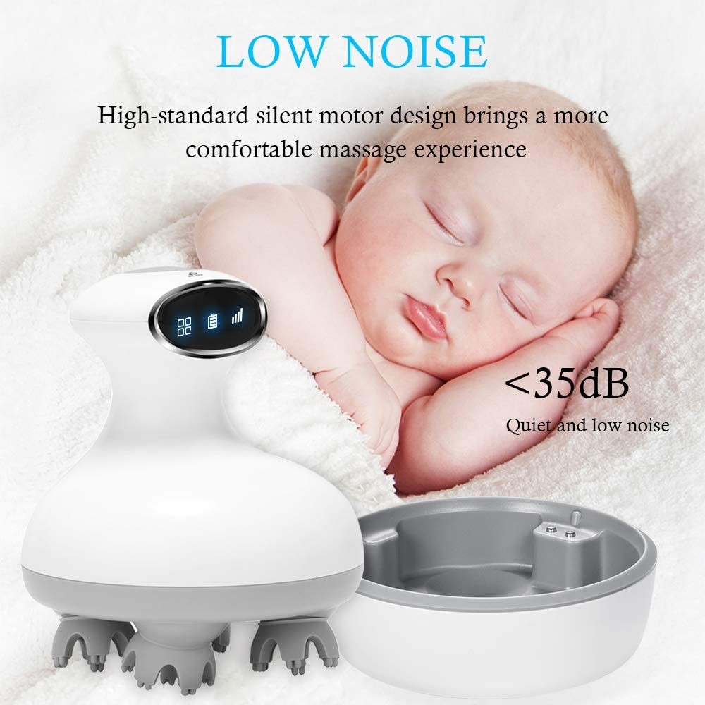 Massager скальпа ODM перезаряжаемые главный