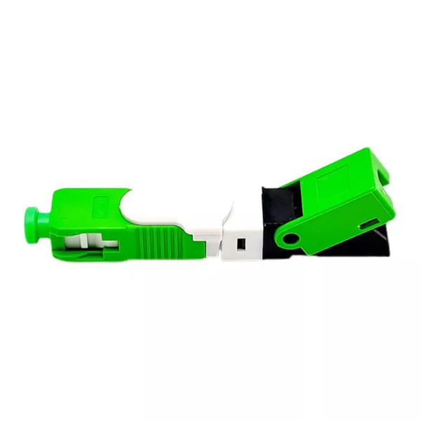 Conector rápido rápido de fibra ótica do conjunto de campo do SC APC SX 9 do conector de ESC250D FTTH/125μm