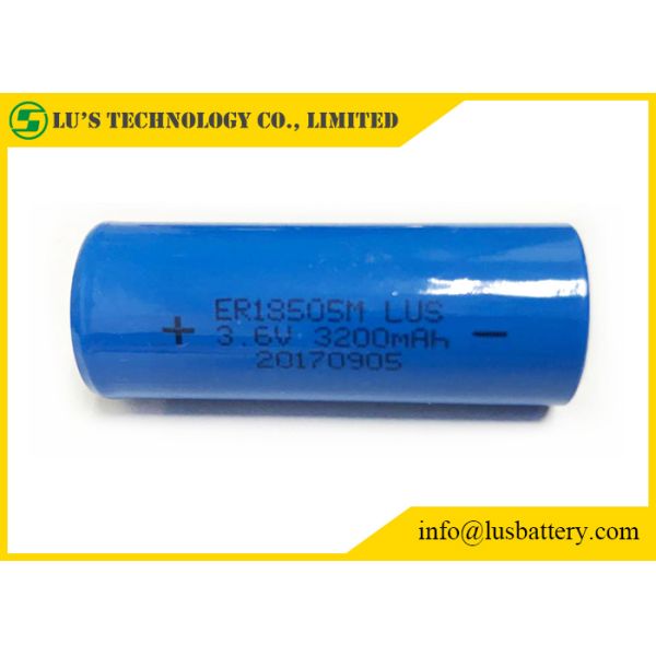 Спиральный тип основная батарея ER18505M UHR-ER18505 батареи лития 3.6V 3600mAh Li SOCl2