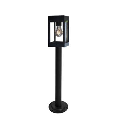 100LM LED Solar Lawn Lights 4W 3000K Color White Vintage Garden Lamp Post