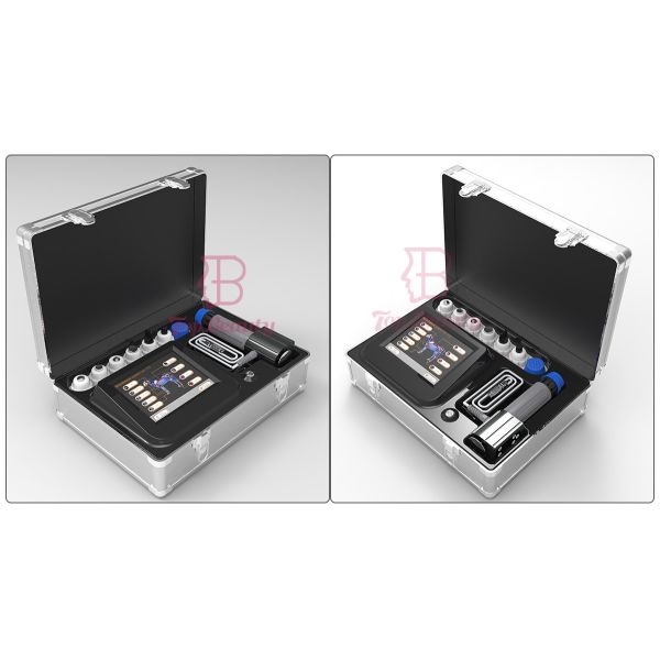 7 голов Устройство для терапии ударными волнами Тело Расслабление мышц Массажный инструмент Успокоение боли ударными волнами