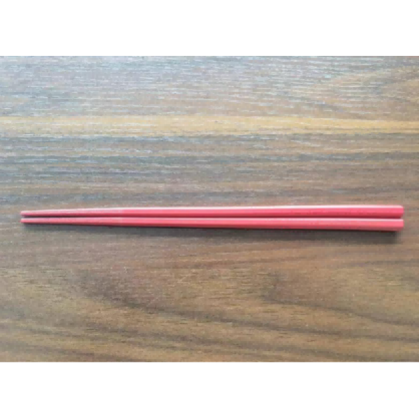 Red Non-slip plastic chopsticks, Durable PP Plastic Tableware