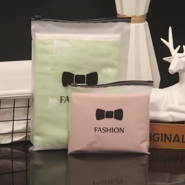 CTCX Custom Ziplock Bag Clear Plastic Zipper Packaging Zipper Bags for Clothing Custom Zip Lock Bag Clothing