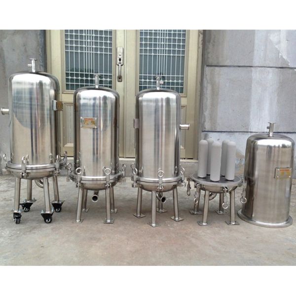 EPDM O-Rings Runlan 304 Stainless Steel Housing Paint Filter and Oil Filter for Industrial Filters