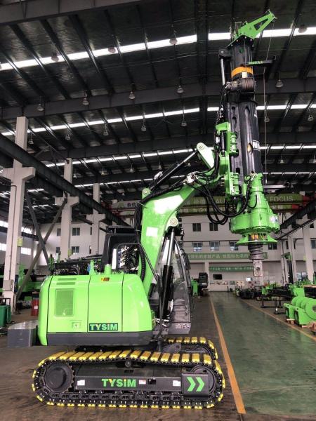 Profondeur de Tysim Mini Piling Rig Machine 10meters de la CE
