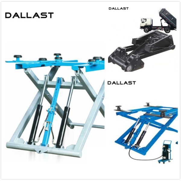 Double Acting Single Piston Hydraulic Scissor Lift for Engineering Machinery