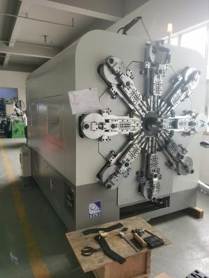 12 Axes Universal Automatic CNC Wire Bender 2 - 6mm Camless Spring Former Wire Machine