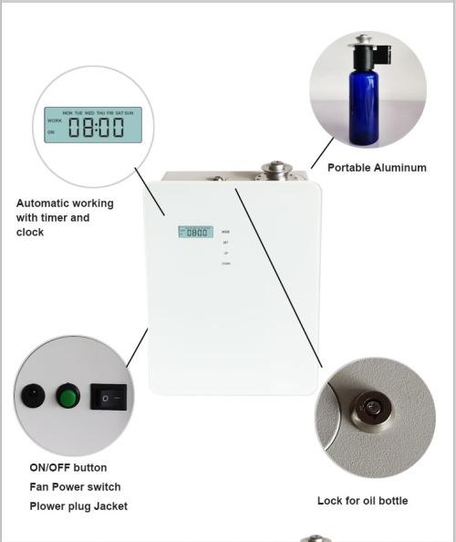 業務用アロマディフューザー 1000ml 15W HVAC香気システム