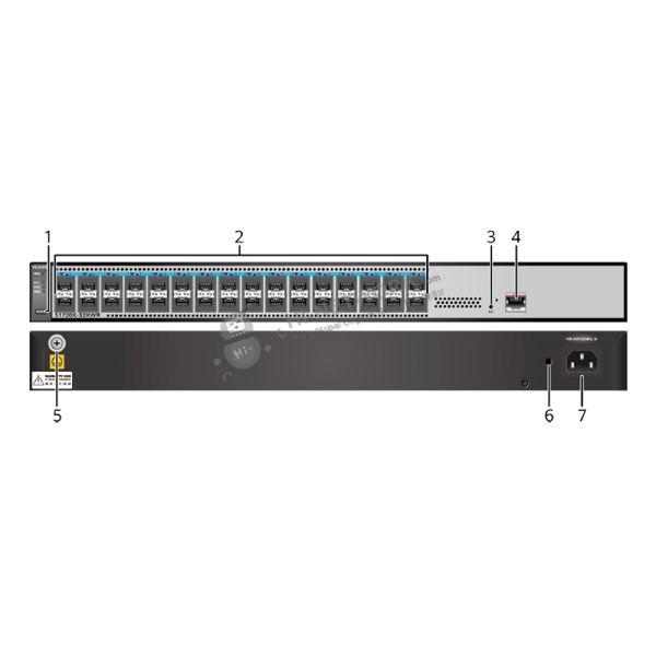 structure-s1720x-32xwr-datasheet Huawei Switch S1720X-32XWR 32 Port Network Ethernet Switch with 1 GB Memory and 67.5 W Power Consumption