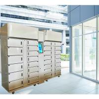 Control automático de bajo ruido paquetes refrigerados inteligentes alimentos frescos casillero con sistema de auto-orden