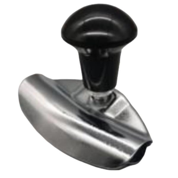 Upgrade Your Driving Experience with Black/Silver Universal Steering Wheel Spinners Car Fitment
