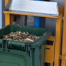 desperdício de alimento 2000kgs automático à reciclagem de resíduos vegetal da máquina do adubo