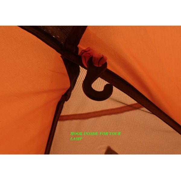 Внешние палаточные палатки Уютный и легкий дизайн 210D полиэстер Ripstop Дождь и солнечная защита Подходит для 2-3 человек