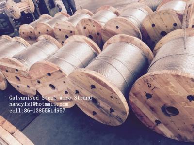 ASTM A 475 EHS Galvanized Cable Wire D10, 7×3.05mm , ISO 9001-2008 Certificate