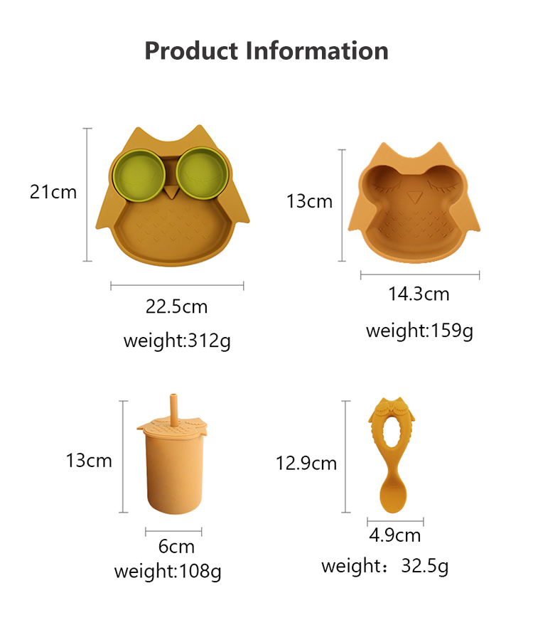 Multi Tableware силикона цели установил не пользу ручки разностороннюю