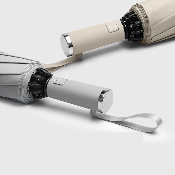 Reflective Strip Automatic Reverse Umbrella with Ten Fracture Stack and Customized Color