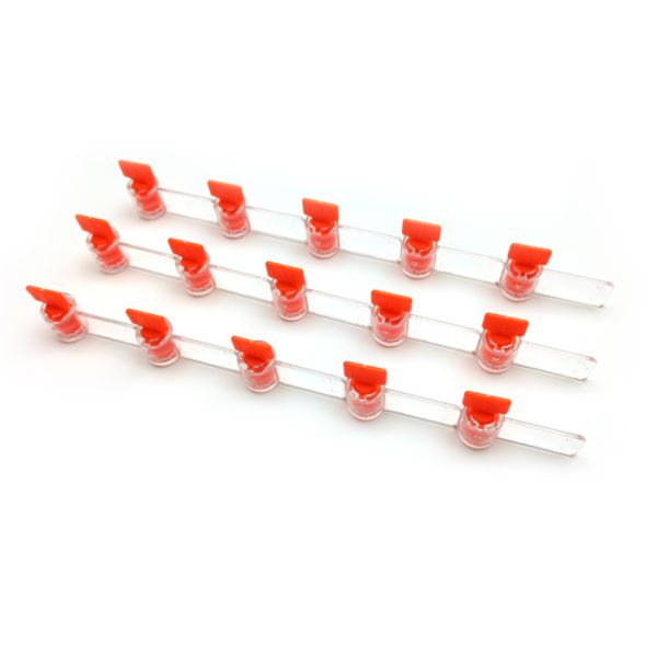 PC ABS Plastic Electric Meter Seals With 22.5*13mm Markable Area