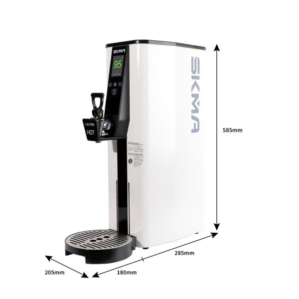 Large Power Immediate Heat 15L Drinking Water Boiler For Milk Tea Coffee Shop