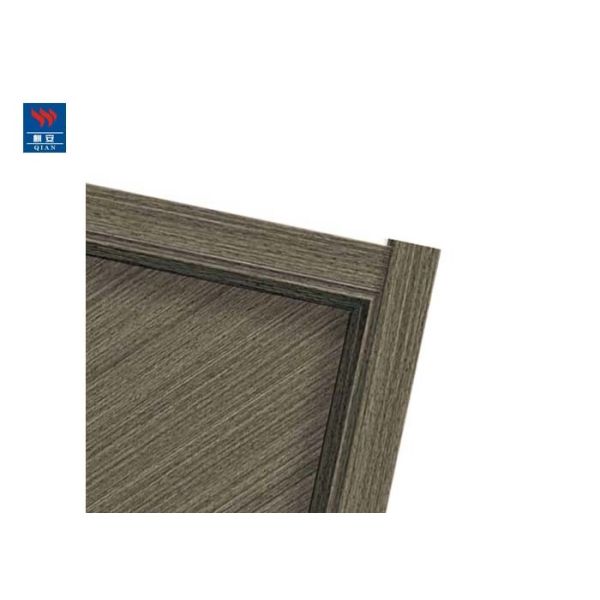 Apartment Security ECO-Friendly PVC WPC Interior Waterproof Wood Door In Turkish Nigeria