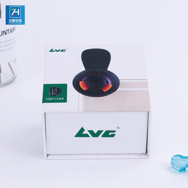 Electronic Packaging CMYK Printing 6x6x3 Magnetic Closure Gift Boxes