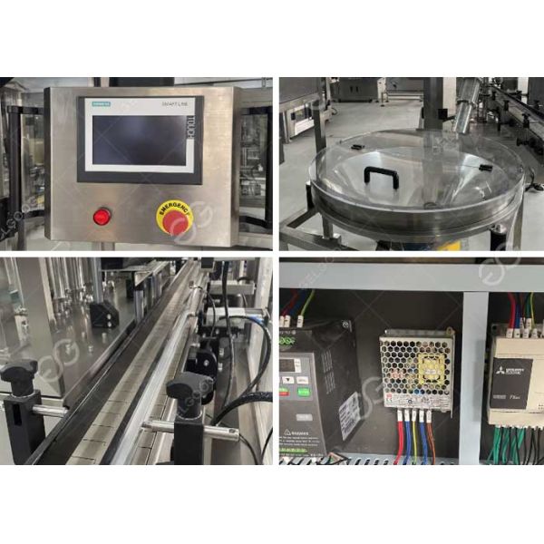 20 bottles/min Low Cost Talcum Powder Baby Powder Filling Machine