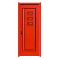 Eco-Friendly Painting WPC Door With Wood Powder And Biodegradable Polymers