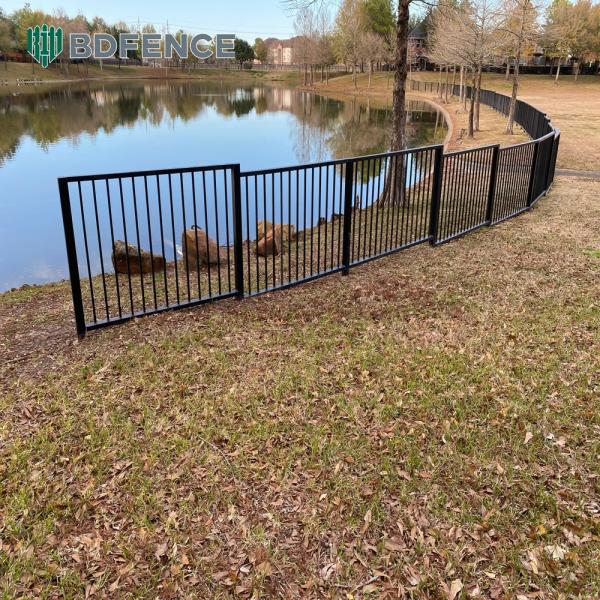 Noise-Blocking Tubular Steel Fence Quiet Barrier