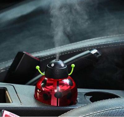 Mini USB Powered Home Car Desktop Beatles Aroma Humidifier With Night Light