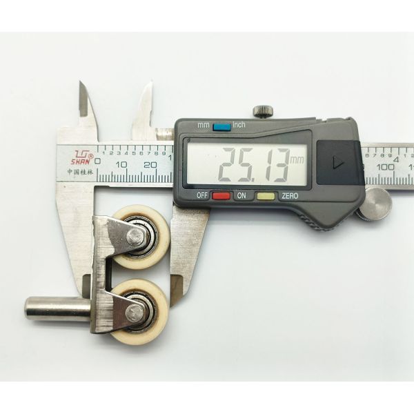 0.8mm Thick Adjustable Sliding Window Roller SS201 Material 626zz Bearing