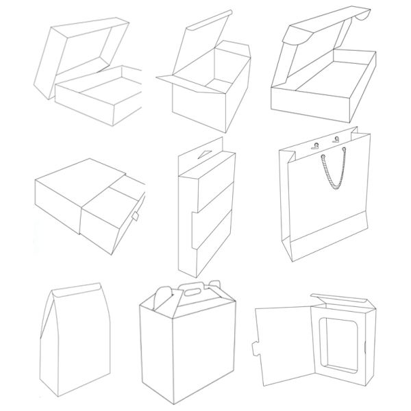 Custom Christmas Gift Box Colorful Auto Lock Paperboard Box Printed E Flute Cardboard Packaging Paper Corrugated Box