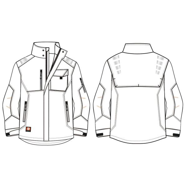 Защитная одежда цепной пилы, куртка безопасности цепной пилы с Multi слоем