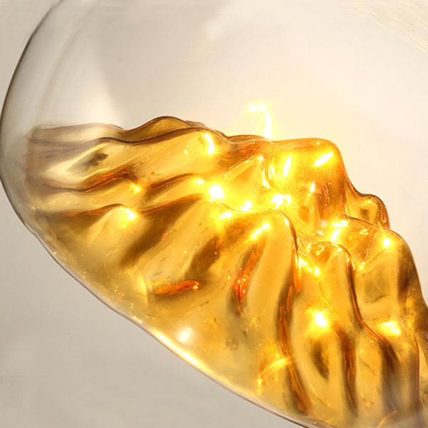 Mountain View Glass Pendant Light Nordic island pendant lights creative coffee bar lamp(WH-GP-97)