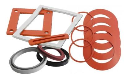 Multi peças feitas sob encomenda funcionais do silicone com logotipo gravada ou de Debossed
