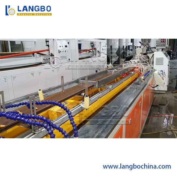 WPC Decking Line with Wear Resistance and Compressive Strength Suitable for Outdoor Decking