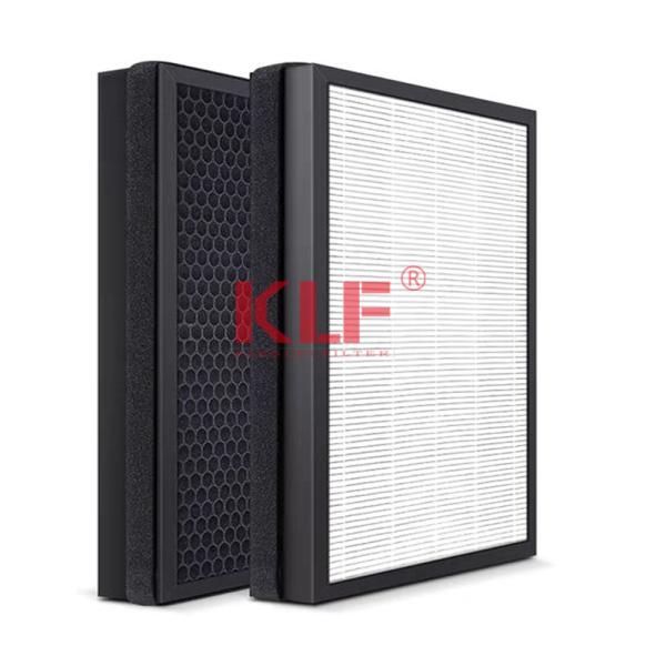 High Efficiency HEPA Air Filter with Activated Carbon for Removing 99% Bacteria/Virus and Customizable Size