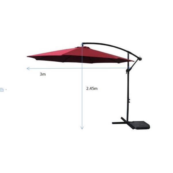 Colorful Fashion Garden Umbrella for Outdoor