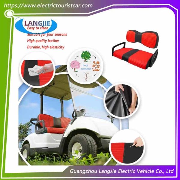 Club Car Golf Cart External Accessories Seat Leather Cover Front And Rear Seat Backed Seat
