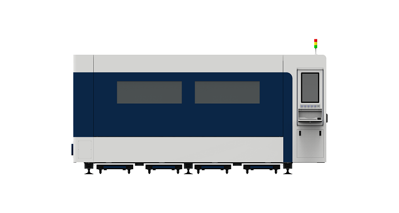 1500W-20000W Sheet Metal Laser Cutting Machine Single Platform Fully Enclosed