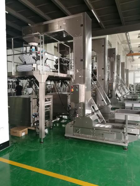 ZH-V520 High Speed Granule Pouch Packing Machine With Nitrogen Filling