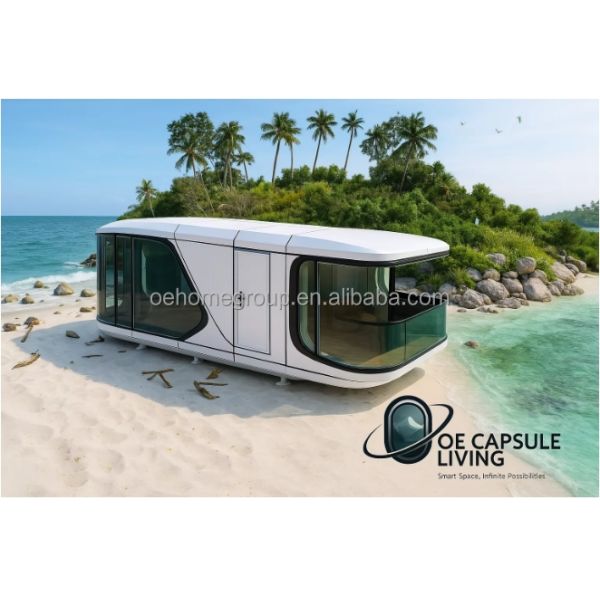 Sleeping Space Capsule Container House Future Concept Capsule