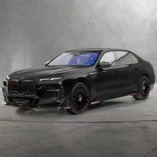 For BMW 7 Series Carbon Fiber Body Kit 7 Series Upgraded MSY-style Carbon Fiber Front Lip Diffuser Spoiler Body Kit