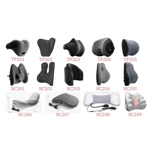 Office Chair Car Drivers Backrest Waist Support Cushion with Memory Foam Lumbar Spine