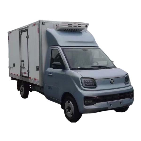 Small Freezer Refrigerated Truck With Cargo Box Equipped With Side Door and Refrigerator Truck Body Horsepower 150hp