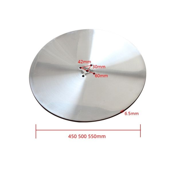 7.4 кг позолоченный нержавеющая сталь Край чертежной поверхности парикмахерское кресло Нижняя