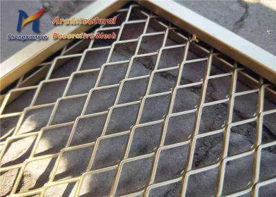 De alumínio do quadro do sulco expandidos engrenam o Lath expandido de aço inoxidável do metal de 2.5mm