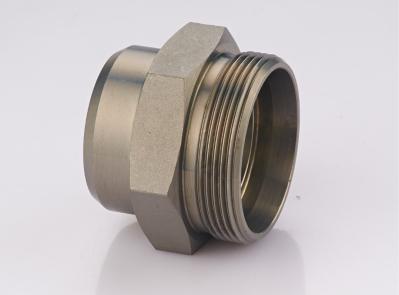 Stainless Steel DIN Hydraulic Fittings , Male Thread Welded Pipe Fittings